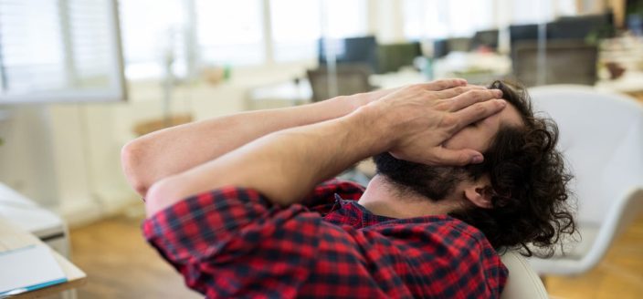 irritabilidad al llegar a casa después de trabajar